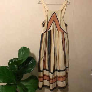 Free People Striped Maxi Dress